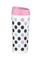 Édes termosz bögre, Ambition, 400 ml, rozsdamentes acél, pöttyös modell