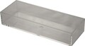 Crystal Large Tároló doboz, Compactor, 25.7x9.5x5 cm, áttetsző