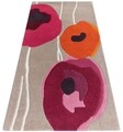 Bedora Pipacs szőnyeg, 200x300 cm, 100% gyapjú, piros, kézzel készített