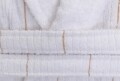 Beverly Hills Polo Club Unisex fürdőköpeny, 100% pamut, S/M, White/Beige