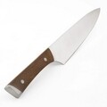 Muhler konyhakése, MR-2520SS, 20 cm, rozsdamentes acél / kőrisfa