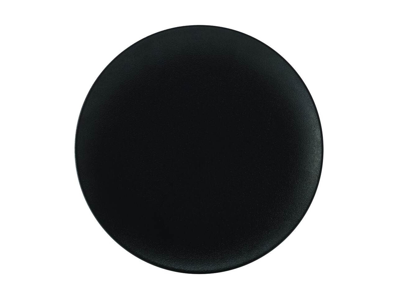 Kerek tálalótálca, Maxwell & Williams, Caviar, 40 cm Ø, porcelán, fekete