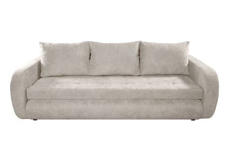 Canapea extensibila Siena, 230x97x78 cm, cu lada de depozitare, Bej