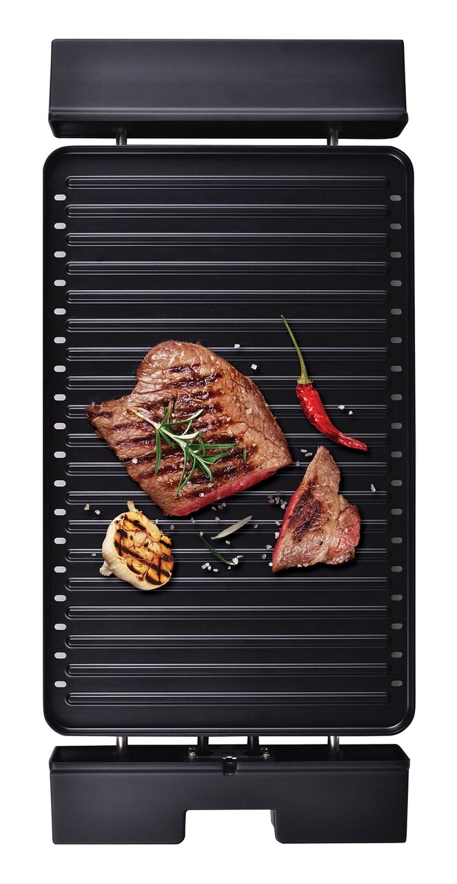 Heinner Elektromos Grillsütő, 1800 W, 41x26 Cm, Fekete