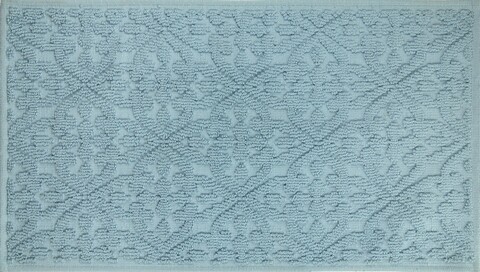 Fürdőszoba szőnyeg, Olivio Tappeti, Venus, 40 x 70 cm, mikroszálas, kék