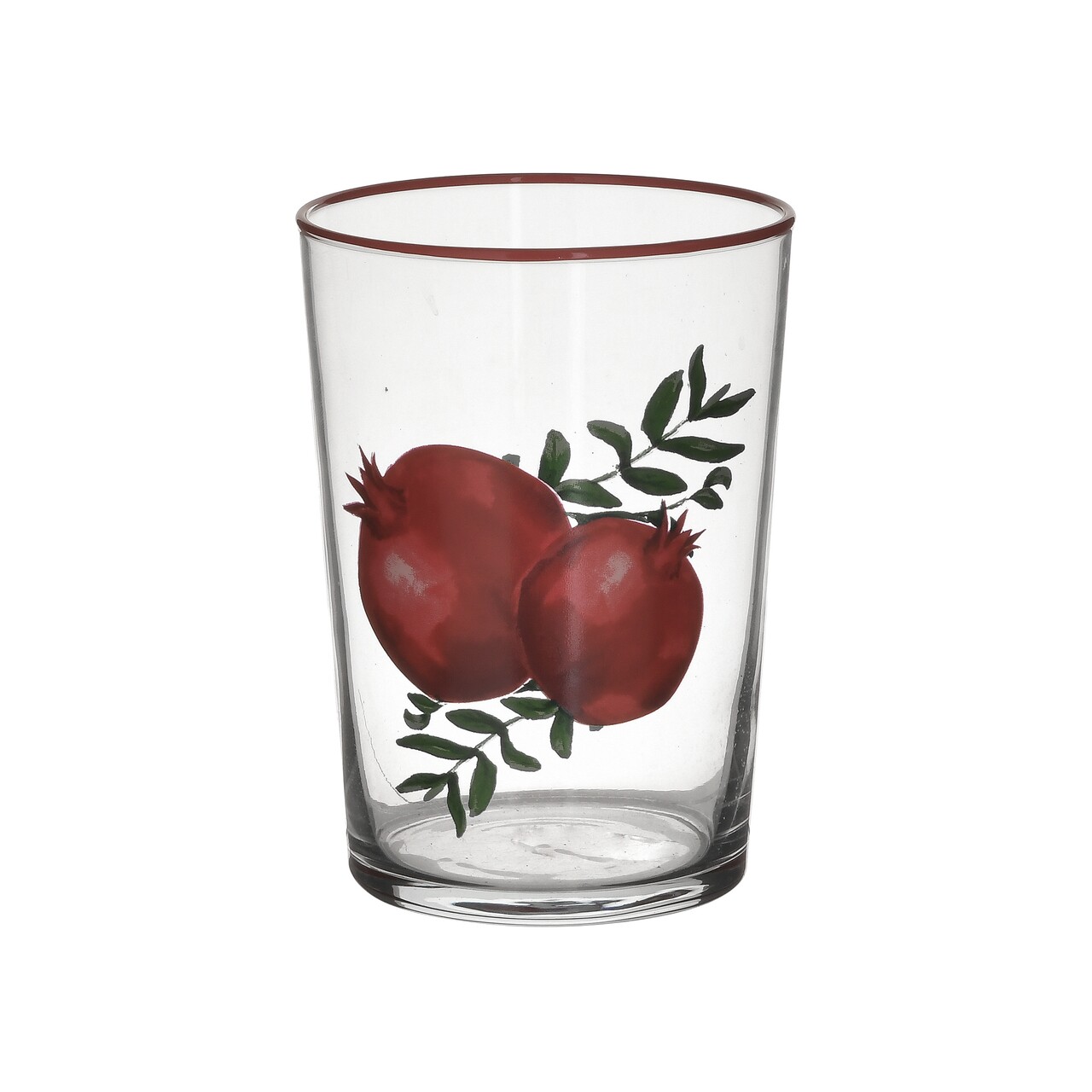 6 Db Vizespohár Pomegranate, InArt, 8.5x15.5 Cm, 510 Ml, üveg