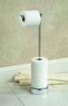 Classico Plus WC-papír tartó, iDesign, Ø23x61,5 cm, acél