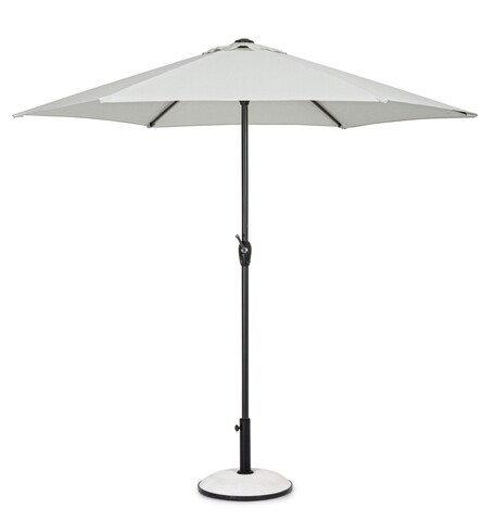 Kalife Kerti /terasz napernyő, Bizzotto, Ø 250 cm, stalp Ø 36 / 38 mm, alumínium, természetes