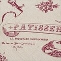 Vintage Asztalterítő, Bizzotto, pamut, 160x300 cm