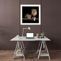 Tablou decorativ T724, Neostill, sticla temperata, 70x70 cm
