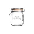 Kilner Hermetikusan záródó befőttes üveg, Oliver, 1 L, üveg, áttetsző