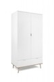 Szekrény, Finori, Goteborg 61, 90x 180 x 55 cm, PAL / MDF, sonoma / fehér