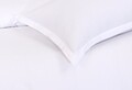 Bedora Egyszemélyes ágynemű, Bleach White Plain, 400 TC, 150x240 cm, 100% pamut, fehér