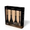 Berlinger Haus 4 darabos Konyhai szett, Ebony Maple, szilikon / műanyag,
