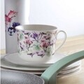 Ambition Csésze kistányérral, Garden, porcelán, 450 ml, színes