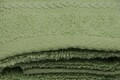 Szivárvány fürdőlepedő, Hobby, 30x50 cm, pamut, zöld