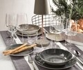 18 részes étkészlet, Essential Sand, Brandani, porcelán, bézs