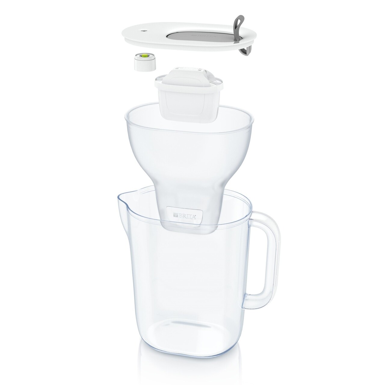 Brita Szűrőkancsó, Style MAXTRA + Műanyag, 2,4 L, Szürke