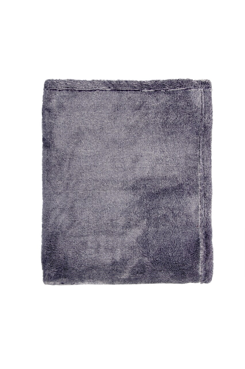 Mistral Flannel kockás kombinált takaró, Deep Denim, 130x170 cm, 100% poliészter, sötétkék