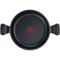 Serpenyő fedővel, Tefal, Simply Clean, 28 cm Ø, alumínium/üveg