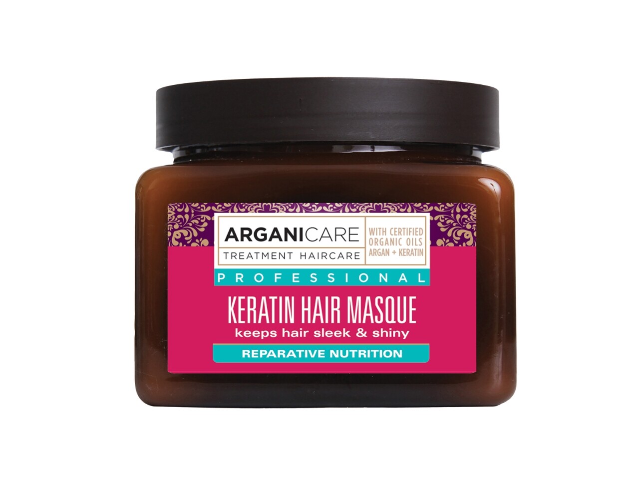 Keratin Hajmaszk Minden Hajtípusra, Arganicare, 400 Ml