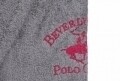 Uniszex fürdőköpeny, Beverly Hills Polo Club, 100% pamut, L / XL, szürke