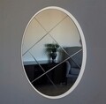 Oglinda decorativa A701, Neostill, 60 cm, argintiu