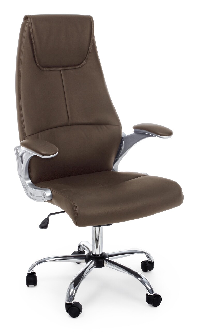 Camberra Irodai szék, Bizzotto, öko-bőr, barna
