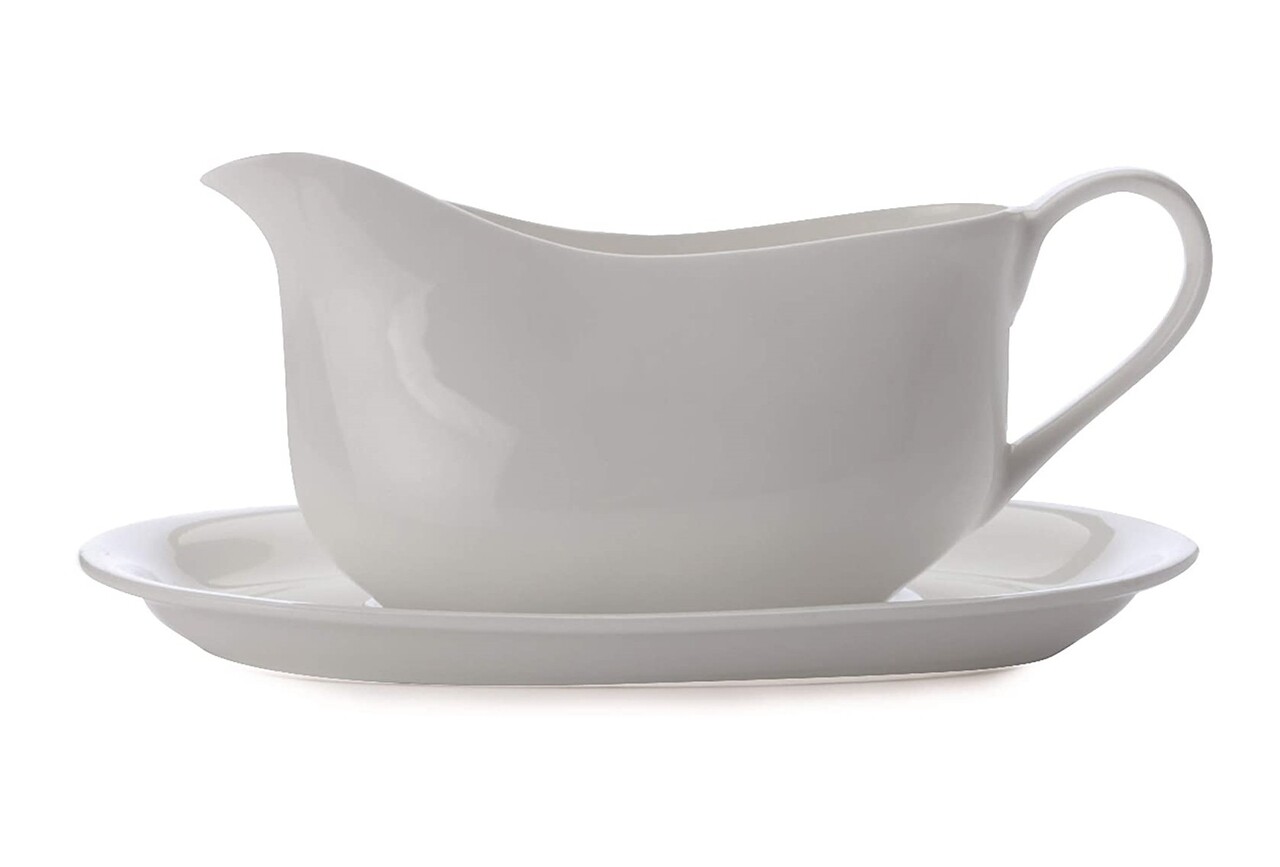 Cashmere Bone Szószkiöntő, Maxwell & Williams, 550 Ml, Porcelán, Fehér