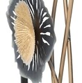 Decoratiune de perete 3D Mollie, Mauro Ferretti, 30x5x88.5 cm, fier