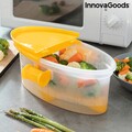 Pastrainest 4 az 1-ben Tésztafőző készülék mikrohullámú sütőben, InnovaGoods, kiegészítővel és tartóval