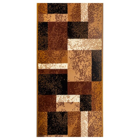 Zardab előszoba kereszttartó, Decorino, 100x500 cm, polipropilén, barna