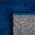 Masali előszoba szőnyeg, Decorino, 80x500 cm, polipropilén, kék