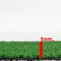Evergreen Műfű 5 mm, Decorino, 200x600 cm, polipropilén, zöld