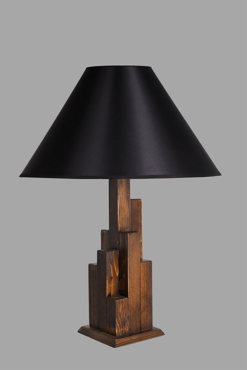 Luin Éjjeli Lámpa, 8301-4M, E27. 60 W, Fa/textil