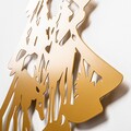 Tanelorn Fénydekoráció, XMASGOLD-024, 59x70 cm, fém, aranyszín