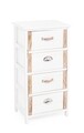 Comoda Romance, Bizzotto, 40 x 29 x 73 cm, lemn de paulownia