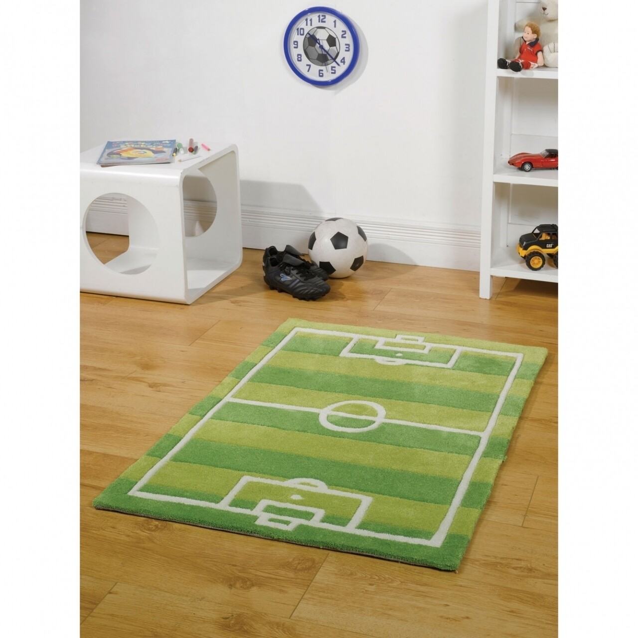 Carpet Kiddy Play Football Pitch Green 100X150 Cm