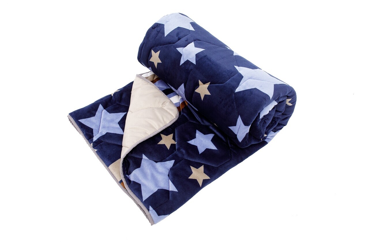 Fleece Stars Paplan, Alcam,140x200 Cm, 250g /nm