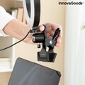InnovaGoods Lumahoop Kör alakú LED szelfi lámpa, 26 cm, USB