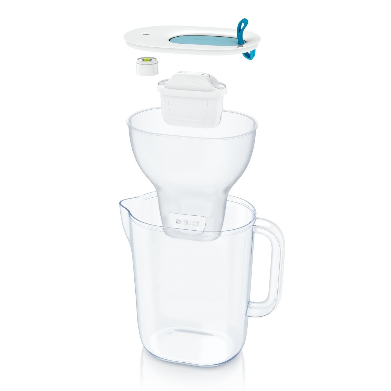 Brita Vízszűrő Kancsó, Style MAXTRA+, Műanyag, 2.4 L, Kék