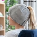 Gélpárna migrénre és relaxációra, InnovaGoods, Hawfron, poliészter, szürke