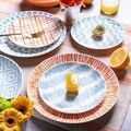 18 részes étkészlet, Louise Agua, Tognana, kerámia, tarka