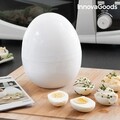 Boilegg InnovaGoods Tojásfőző mikrohullámú sütőhöz receptkönyvvel, 13x16 cm