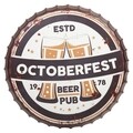 Octoberfest asztal, Creaciones Meng, 60x71 cm, vas / fém