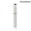 Epilator facial de precizie cu LED InnovaGoods, 12.5x2 cm