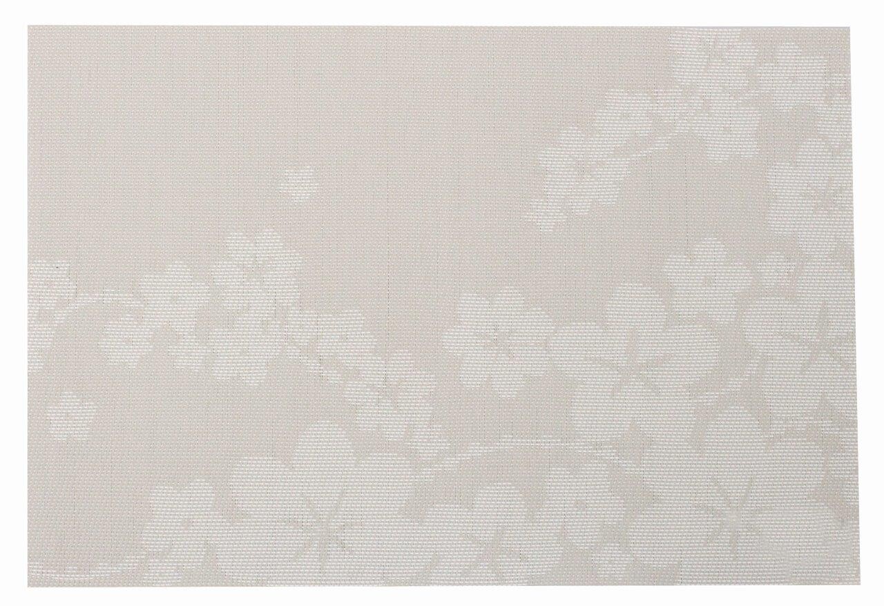 Dream Flower tányértartó, Ambition, 30x45 cm, PVC, bézs