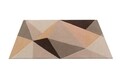 Bedora keret szőnyeg, 100x200 cm, 100% gyapjú, sokszínű, kézzel készített