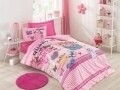 Lenjerie de pat pentru o persoana, 3 piese, 100% bumbac ranforce, Cotton Box, Queen