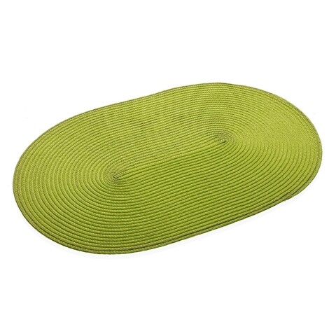 Oval Tányértartó, Versa, 45 x 30 cm, nejllon, zöld